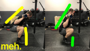 bad vs proper lifting position