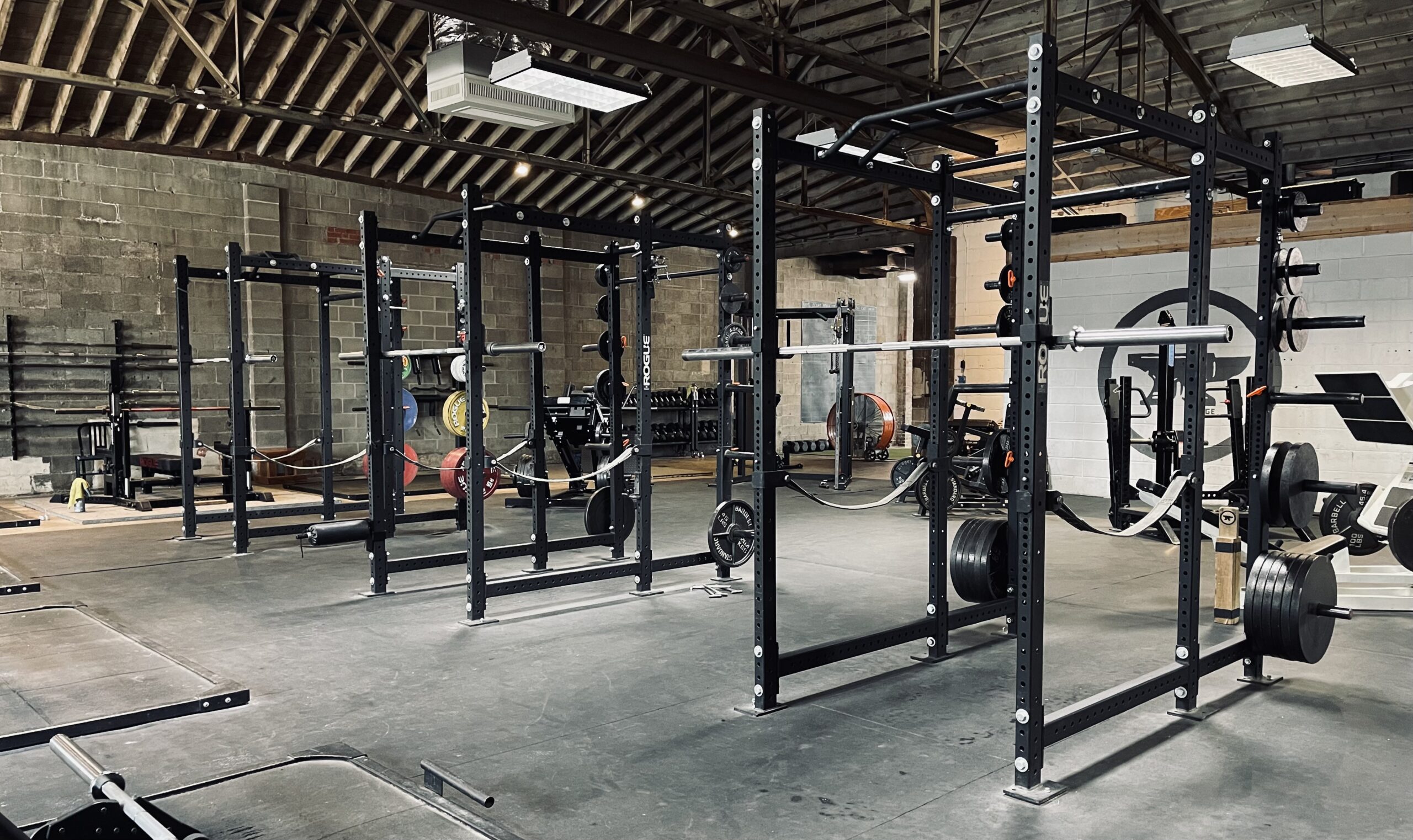 inside Forge Fitness studio gym